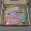 Two-Tone Decoden Cream Large 6PCS Premium Texture Fake Whipped Cream Glue, Decoden Kit, Fake Icing Frosting Whipped Clay with Piping Bags for Crafts and DIY Projects (Two-Tone Set)