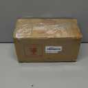 TIPGO Glass Qtip Holder Dispenser - 24 oz Clear Canister Jar, Bathroom Vanity Storage Organizer for Cotton Swabs, Pads, Floss Picks, Small Containers for Makeup Storage (Black)