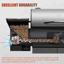 2.0 RPM Auger Motor Replacement Parts, Compatible with Traeger, Pit Boss, and Camp Chef, Wood Pellet Grill Smokers, Universal Barbecue Auger Motor Replacement 120V 60Hz 2 Pole