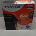 Instant Pot 6QT RIO 7-in-1 Multi-Cooker, Pressure Cooker, Slow cook, Saut, Steam, Rice Maker, Yogurt, & Warmer, Black, 6 Quarts