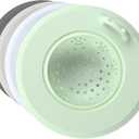 Li&Zhao Kitchen Sink Drain Strainer - 4 PCS Silicone Sink Strainer Drain Stopper Sink Plug 4.6 Diameter Rim Drain Catcher Kitchen Sink Drain Filter Basket (4 Colors)