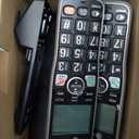 AT&T BL102-3 DECT 6.0 3-Handset Cordless Phone for Home with Answering Machine, Call Blocking, Caller ID Announcer, Audio Assist, Intercom, and Unsurpassed Range, Silver/Black