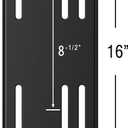 Big Block Motor Mount Plate for Predator 301cc, 420cc, and 670cc, Honda GX340 / GX390, 13HP Clone | Heavy Duty Steel Solid Plate | Powder Coated
