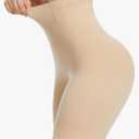 sellto Shapewear Tummy Control High Waisted Body Shaper Shorts Women Seamless Girdles Under Dresses Shorts Thigh Slimmer S