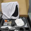 Shower System with Tub Spout, Shower Faucet Set with 10 Inch Rain Showerhead Handheld Shower and Tub Spout, Wall Mounted High-Pressure Showerhead Combo Set Included Valve and Trim, Matte Black