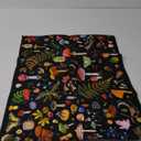 Mushroom Dish Drying Mat Witchy Home Decor For Kitchen Microfiber Absorbent Reversible Dish Pad Draining Mats For Countertop Coffee Mats 18x24 Inch