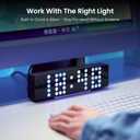 YEELIGHT LED Smart Lamp, 16M Colors Option Pixel Cube Smart Table Lamp, Music Sync RGB+IC Display for Clock/Emoji, Works with Alexa & Matter, 2.4GHz WiFi, Desk Lighting for Gaming, Kids Room, Bedroom