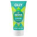 OLLY Revive Body Scrub with Magnesium, Electrolytes & Vitamin B12 Nourishing Cleanser for Skin Exfoliation, Barrier Repair, Refreshing Nerolidew Scent, 6 oz