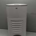 Diaper Dekor EKO Classic Diaper Pail, White | ONLY Eco-Friendly Diaper Pail Made with 70% Recycled Materials | Hands-Free: StepDropDone | Cost-Effective Refill System