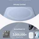 Anker MagGo Power Bank, Qi2 Certified 15W Ultra-Fast MagSafe-Compatible Portable Charger, 10,000mAh Battery Pack with Smart Display & Foldable Stand, For iPhone 16/15/14/13 Only (USB-C Cable Included) (Blue)