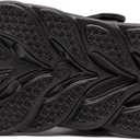 HOBIBEAR Boys and Girls Classic Graphic Toddler Garden Clogs Slip on Water Shoes (Black-Size 6 Toddler)