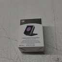 Foldable Wireless Charger for Samsung Galaxy Z Flip 7, Portable Travel Wireless Charging Stand, 15W Fast Wireless Charger Station for Galaxy Z Flip6/5/4/3, Motorola Razr+ (20W Adapter Included), Black