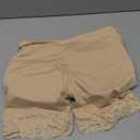 Women Bigger Butt Enhancer Butt Lifter Padded Lace Shapewear Control Panties Seamless Thicker Fake Buttock Underwear (X-Large, Beige)