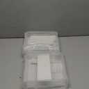 Self-adhesive Under Desk Drawer Organizer, 2 Pack Table Hidden Slide Out Large Storage Mounted Desktop Pencil Holder Tray Drawers for Office Home School Stationery Kitchen (Large, White)