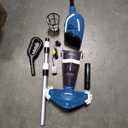 Enhulk Cordless Pool Vacuum with Pool Net, Upgraded 80 Mins Runtime, 18.5 GPM Powerful Suction, 76.8'' Telescopic Pole, 1 Filters, Handheld Pool Cleaner for Above Ground & Inground Pools, PC40