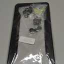 American Flag License Plate Frame Holder - 2 Pack Universal Aluminum Matte Stripe US Flag Gloss Patriotic Car Plate Frame Covers with Free Screws Fasteners Caps