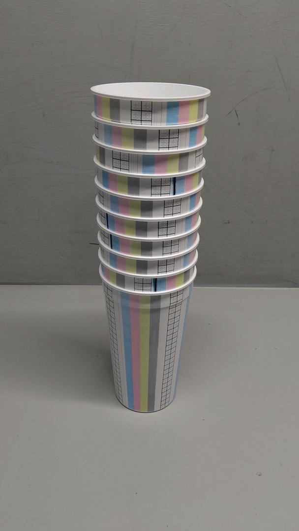 10 Pack 32 oz Blank Plastic Cups