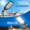 Deepn 12000W Solar Lights Outdoor Waterproof with Motion Sensor, TW030