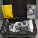 Microscope for Adults WF10x and WF25x eyepieces, 40X-2000X Magnification USB Camera, Microscope for Adults Suitable for Laboratory School Home EducationWhite microscope