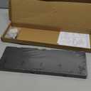 5-Tier Floating Wall Mounted Shelves (White & Black) - Decor & Display Storage for Anime Figurines, Dolls, Green Plants & Statues Ideal for Bedroom & Living Room & Study Room, or Kids Room