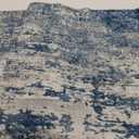 5x7 Area Rug Living Room Rug: Washable Modern Abstract Soft Thin Rug Indoor Floor No Slip Stain Resistant Carpet for Bedroom Dining Room Farmhouse Nursery Home Office - Blue