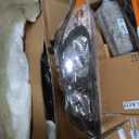Headlight Headlamps Assembly Compatible with 2011-2013 Hyundai Elantra US Built 92101-3Y000, 92102-3Y000 Direct Replacement (Black Housing)