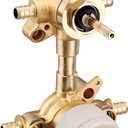 Moen M CORE Mixing Shower Valve with 3 or 6 Function Integrated Transfer, Crimp Ring PEX Connections and Stops, U362XS