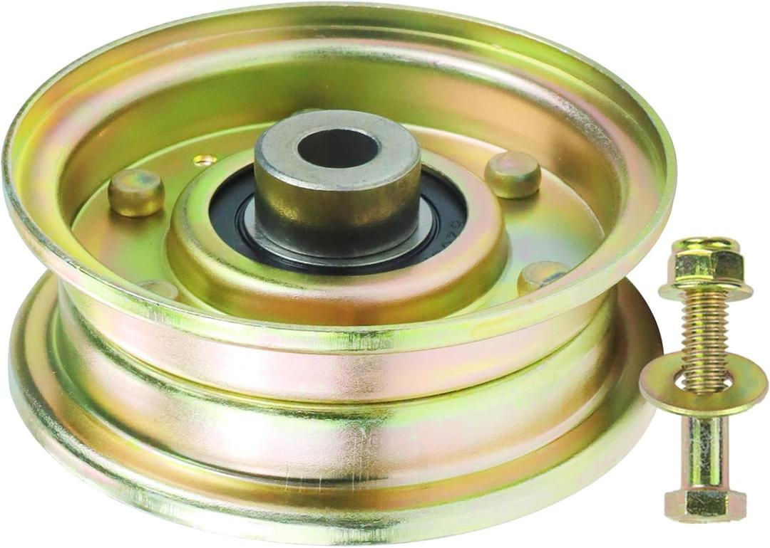 756-04224 Idler Pulley Replaces 75604224 756 04224 756-0981A 756-0981B 112-3687 62-4540 for Cub Cadet LT1042 LT1045 LT1046 LT1050 LTX1040 LTX1042 LTX1045 LTX1046 I1046 LT2000 LX420 Mowers
