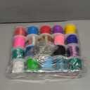 Lanyard String, 20 Rolls Gimp String, Plastic Strings Lacing Cord, Boondoggle Strings Kit 1200 Feet and 52Pcs Keychain Lanyards Accessories for Keychain Crafts, Bracelet with Instruction Box