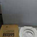 Toilet Seat, Elongated Toilet Seat with Toddler Seat Built in, Potty Training Toilet Seat Elongated Fits Both Adult and Child, with Slow Close and Magnets- Elongated (White)