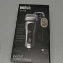 Braun Series 8 Electric Razor for Men, with 4+1 Shaving Elements & Precision Long Hair Trimmer, Close & Gentle Even on Dense Beards, Wet & Dry Electric Razor with 60min Runtime, 8517s Galvano Silver (5 Piece Set)