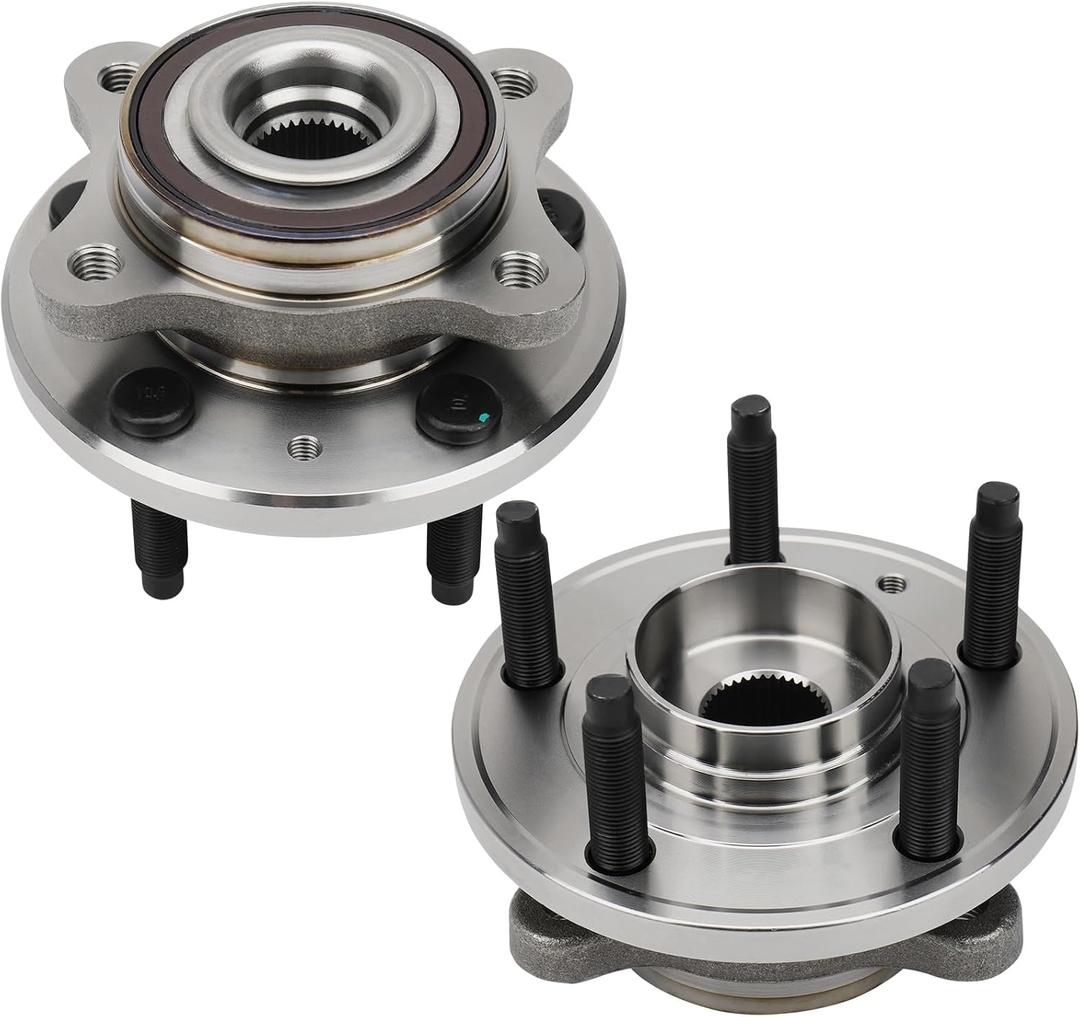 DRIVESTAR 513223 Front Wheel Hub & Bearing Assembly for Ford 500/Freestyle/Mercury Montego 2005 06 07, 08-09 for Ford Taurus/Taurus X/Mercury Sable(5 Lugs w/ABS)(Pair)