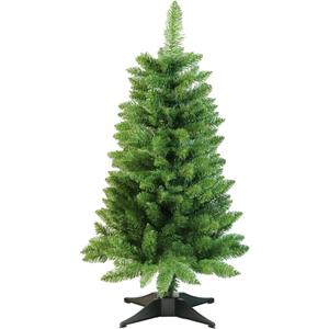 Small Christmas Tree 4FT Artificial Mini Xmas Tree for Christmas Halloween House Decor,Green
