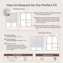Allesin Cordless Blackout Cellular Shades, Honeycomb Blinds for Windows, Thermal Insulated & Noise Dampening, Room Darkening Window Coverings for Bedroom & Nursery, Gray, 27" W x 64" H