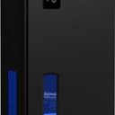 NineSky Dehumidifier,98 OZ Dehumidifiers for Home,(1100 sq.ft) Dehumidifiers for Basement Bathroom Bedroom with Auto Shut Off, Switchable 7 Colors Light(Black)