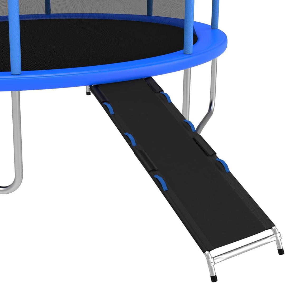 Trampoline Slide, with Handrails, Universal Children's Trampoline Ladder, Suitable for Children to Climb Up and Slide Down, Safety Trampoline Accessories