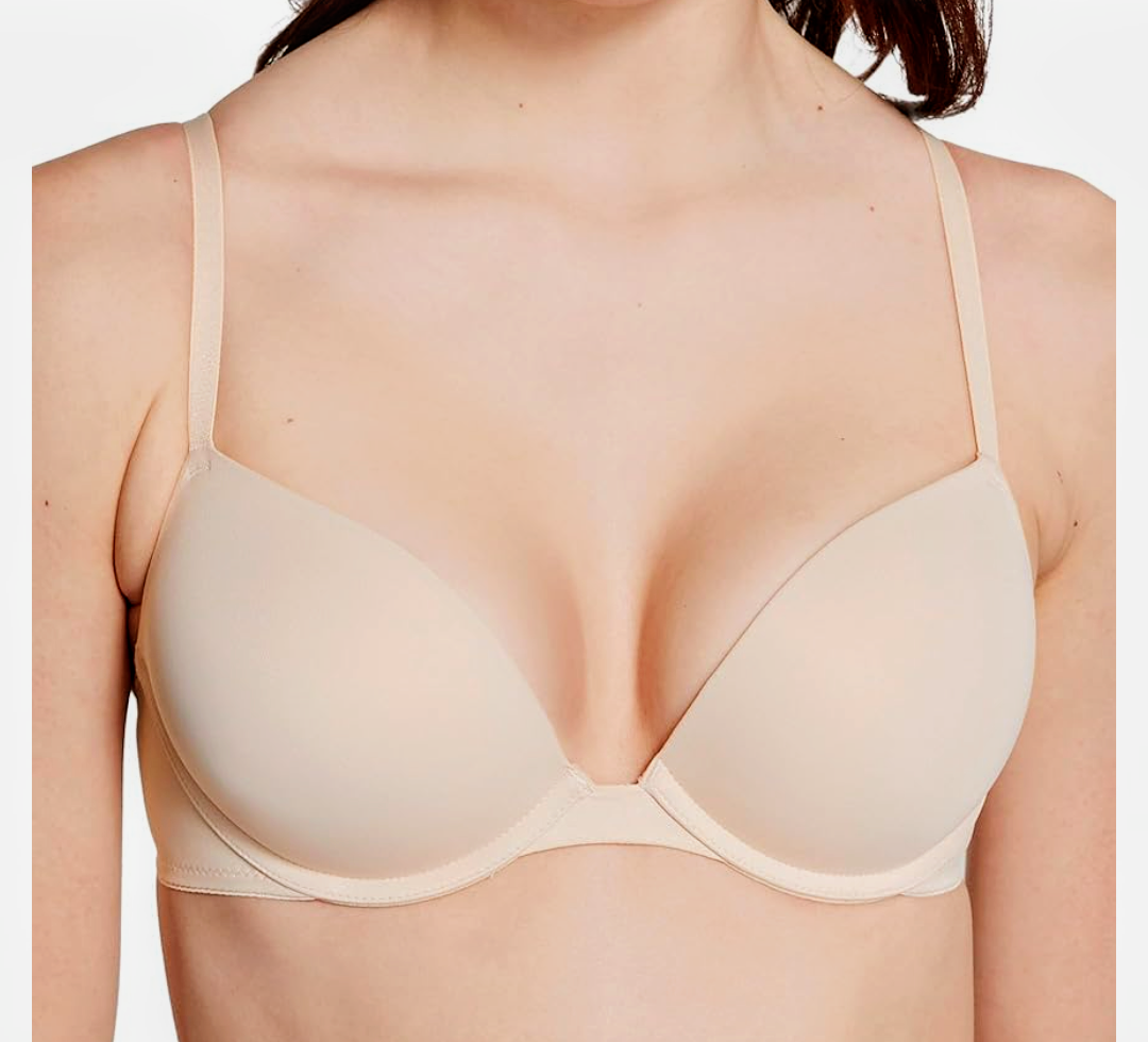 Victoria's Secret Women's Pink Wear Everywhere Super Push Up Bra, Bras for Women 36 D