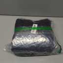 Yimobra Bathroom Rugs Non Slip Washable - Ultra Soft Absorbent Chenille Bath Mat, Quick Dry Shaggy Floor Carpet for Tub Shower, Black Home Decor Accessories, 24x17 Inch