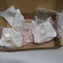 LBFEEL 4 Pack Brass Backplate with Gold Knob Cabinet Pulls Brushed Brass Drawer Dresser Knobs Kitchen Cabinet Handle Hardware (4, Gold)