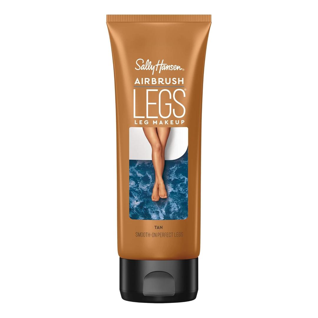 Sally Hansen Airbrush Legs, Leg Makeup, Tan/Bronze, Easy Application, Flawless Looking Legs, Water Resistant, Transfer Proof Lotion (4 Fl Oz (Pack of 1))