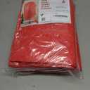 2 x ZOBER Upright Christmas Tree Storage Bag With Drawstring Hem- Fits 7.5 Ft Trees - Plastic, Waterproof Christmas Tree Bag For Storage Box For Xmas - Strong, Durable Handles - Red