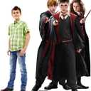 Cardboard People Harry, Hermione & Ron in Robes Life Size Cardboard Cutout Standup - Harry Potter and The Order of The Phoenix