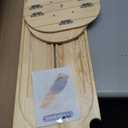 Wooden Slide Transfer Board,31x11" Transfer Board with Track Pulley Turntable,Made of Heavy-Duty Wood for Patient,Holds up to 500 Pounds,Suitable for Patient Senior and Handicap Move Assist