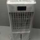 Portable Windowless Air Conditioners, 3-IN-1 Swamp Cooler, Evaporative Air Cooler, 6 Speeds & 3 Modes, 3-Gal Water Tank for Cooling, 20 FT/S Remote Control, Portable Air Cooler for Indoors