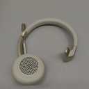 Wireless Headset, Trucker Bluetooth Headset with Microphone Noise Canceling & Mute, Bluetooth Headphones with USB Dongle for Cell Phone Computer Call Work Home Office Meetings Teams Skype (White Gold)