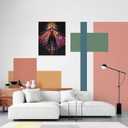 obterie Skull Paint by Numbers Kit for Adults Beginner Halloween Oil Painting Kit Adult Paint by Number Kits on Canvas DIY Painting for Beginners Art by Numbers for Gifts Home Wall Decor 16x20 Inch (YF013)