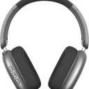 Wentronic Y01 Wireless Noise Canceling Headphones Bluetooth 5.3 Over Ear Headphones with Microphone, Hi-Res Audio, 48H Playtime, Foldable Comfortable Earpads,Compatible with iOS,Android,PC, Space Grey