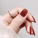 2 x Vishine Jelly UV LED Gel Nail Polish Sets 6 Colors Transparent Red Pink Nude Brown Skin Color Soak Off Gel Polish Long Lasting Gift Set C007