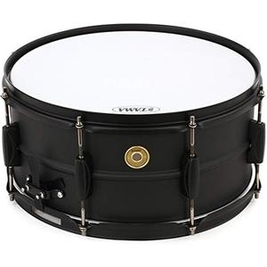 Tama Steel Snare Drum - 6.5 Inches X 14 Inches - White Red