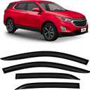 Voron Glass Tape-on Extra Durable Rain Guards for Chevrolet (Chevy) Equinox 2018-2024, Window Deflectors, Vent Window Visors, 4 Pieces - 100436